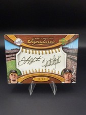 2007 Sweet Spot Gold Stitch Ink 3/10 Joe Blanton Huston Street Auto #SS2-BS