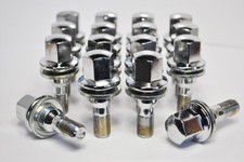 16 Genuine OE Citroen Saxo Flat Seat Alloy Wheel Bolts <2003