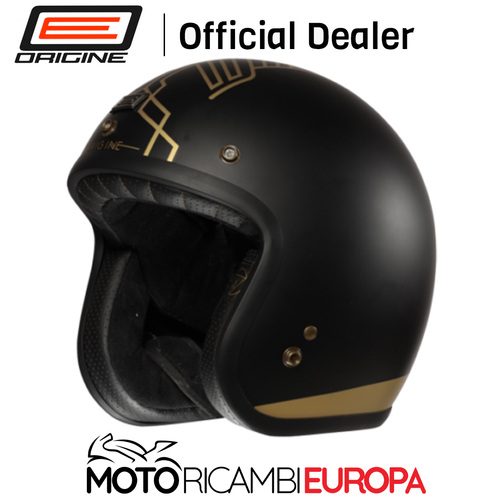 Casco Moto Jet Custom Origine PRIMO Limited Edition TEN Black + Visiera  Bubble F | eBay