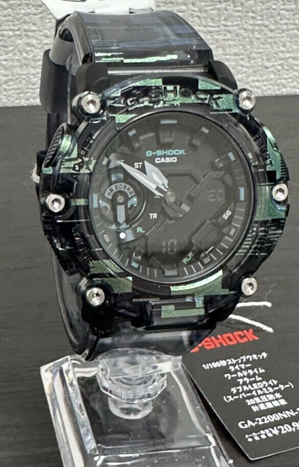 CASIO G-SHOCK GA-2200NN-1AJF Digital Glitch Limited Analog CASIO G-SHOCK GA-2200NN-1AJF Digital Glitch Limited Analog