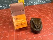 Polaroid Exposure Light Meter Model PR-22 Leather Eveready Case Box ONLY