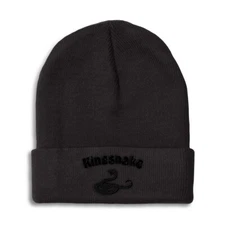 Beanies for Men Kingsnake Winter Hats for Women Acrylic Skull Cap 1 Size