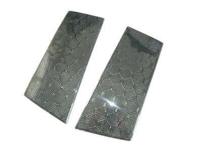 Carbon B-Säulen Dekor Honey Comp Cover B Säule Pillar Trim für Nissan 350Z Z33