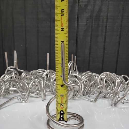 (48) Attrezzatura Coclea Acciaio Inox Saldatura Rottami Parte Arti Mestieri Resistente - Foto 6 di 13