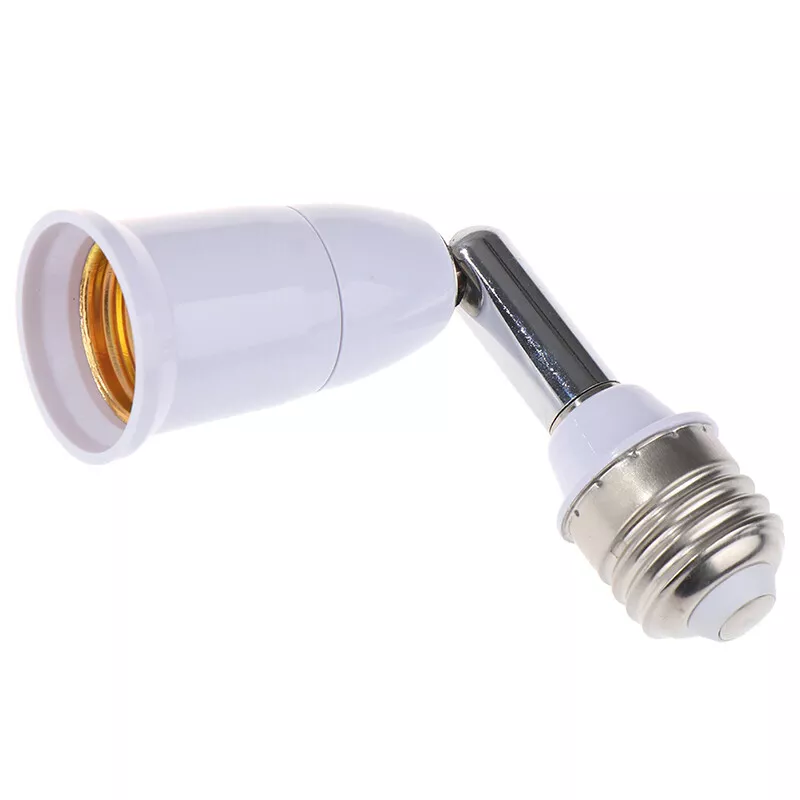 E27 to E27 Lengthened Lamp Base 180 degree Rotation Tube Light