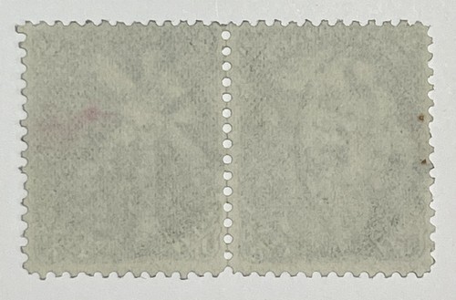 US #73 1863 2c gray black Jackson Used Horiz. Pair; $150 SCV - Picture 2 of 3