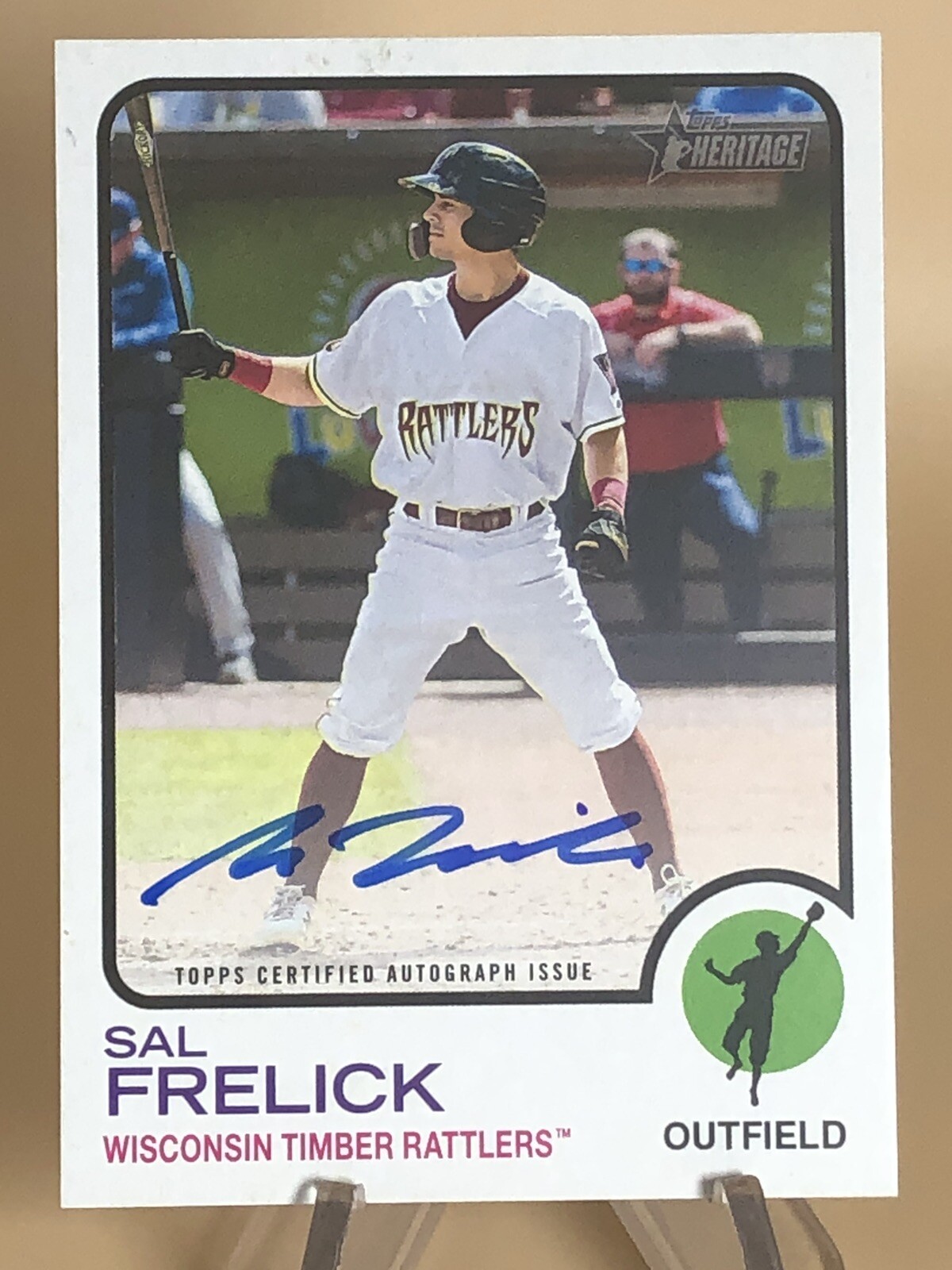 SAL FRELICK 2022 Topps Heritage Minor League Real One Autographs #ROA-SF *pwe*