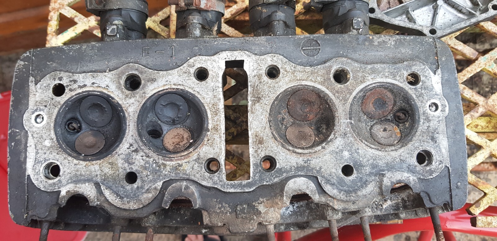 HONDA CB400F CB400/4 CYLINDER HEAD And Rocker Covers. eBay