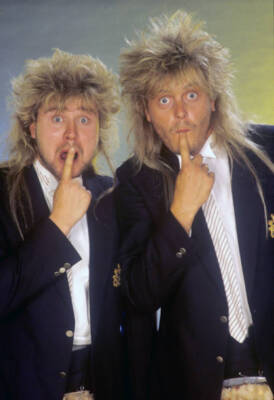 Bruce & Bongo In Munich 1986 Old Music Band Photo 8