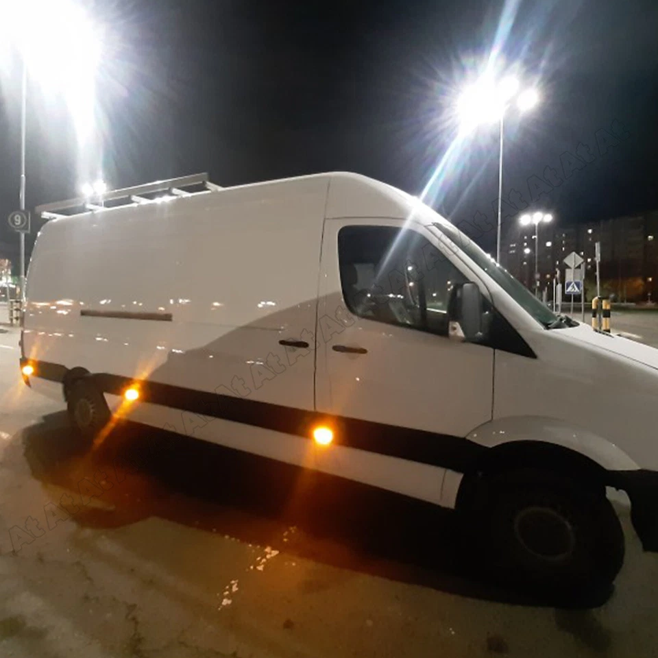 LED Seitenblinker Schwarz 6 Stück für Mercedes Sprinter 907 910 ab18- W906 06-16 - Bild 4 von 4