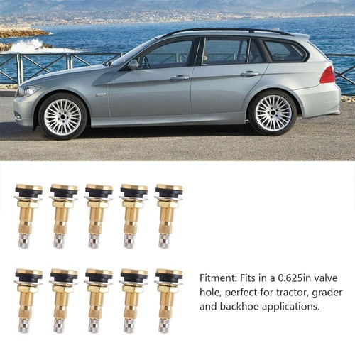10 X TR618A Air Liquid Water Tubeless Tyre Valve Stems Accessories for Tractor - Picture 7 of 10