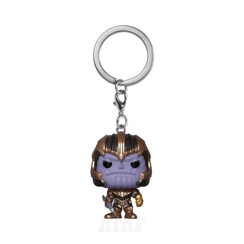 Figura Funko Pocket Pop Marvel Avenger Thanos Llavero Cabeza de Bobble Vendedor de EE. UU. - Imagen 2 de 9