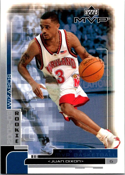 2002 Upper Deck MVP #197 Juan Dixon NearMint/Mint