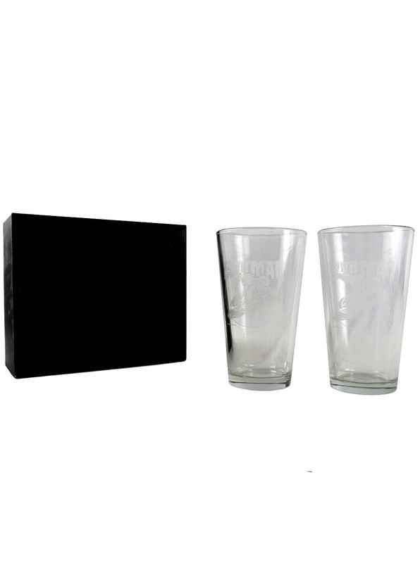 TaveIrcraft Iron Man 16oz Pint Glass Tumbler Set from 2010 New In Box