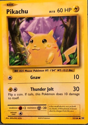 golden pikachu card level 12 mint condition | eBay