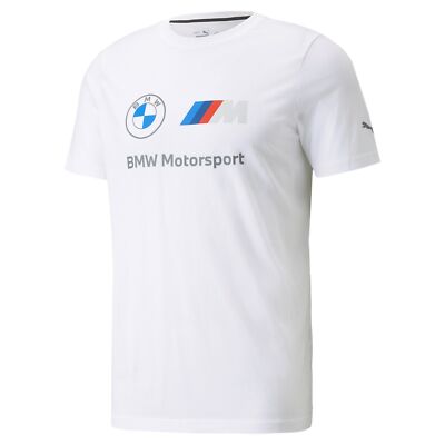 Puma Herren T-Shirt BMW M Motorsport MMS Tee Größe S-XXL Puma White NEU