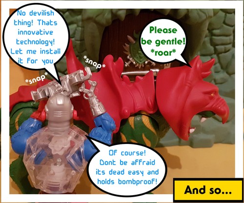 MotU - Battle Saddle Organiser - Masters of the Universe Tribute - Bild 5 von 12