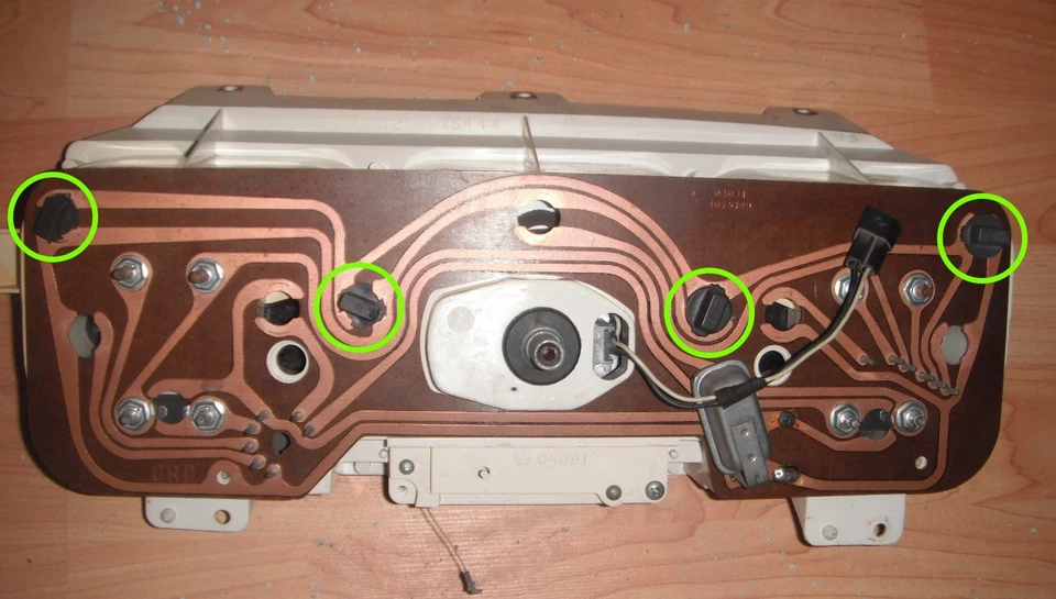 Gauge Cluster LED Dash Bulb Cool White For Dodge 81 89 Ram D100 - D350 Truck  - Image 2 of 2