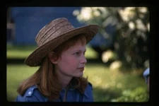 Mia Farrow rare 1969 profile portrait Original 35mm Camera Transparency