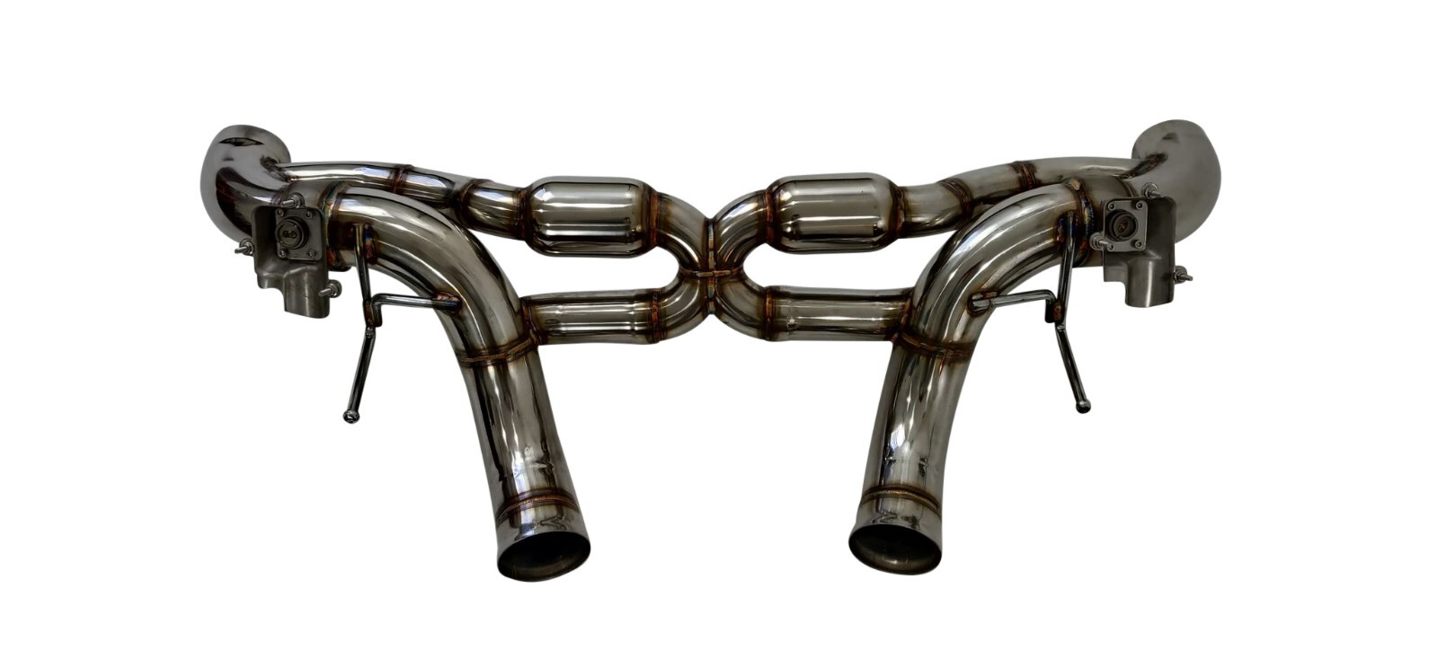 Fits McLaren GT 4.0L 19-23 Top Speed Pro-1 Performance X-Pipe Exhaust with Valve