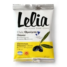 LELIA THROUMPA THASSOU OLIVES 150gr PDO (PROTECTED DESIGNATION of ORIGIN)