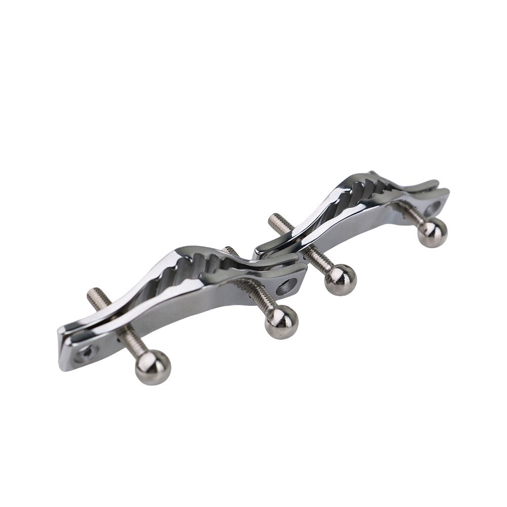 Nipple Clip Cover Chest Bondage clamps Female Bra Breast Binder Wearable Metal