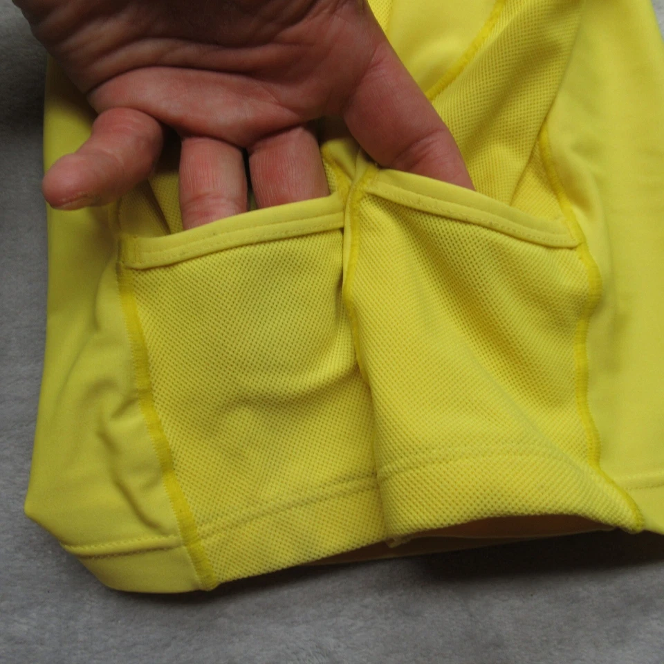 Camiseta deportiva de ciclismo Zoot para mujer XL amarilla sin mangas 1/2 cremallera hecha en EE. UU. Foto 4 de 4