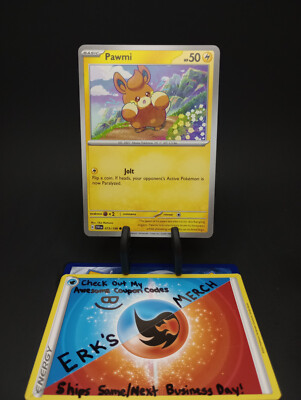 Pawmi 073/198 Scarlet & Violet Regular Common Pokemon Card