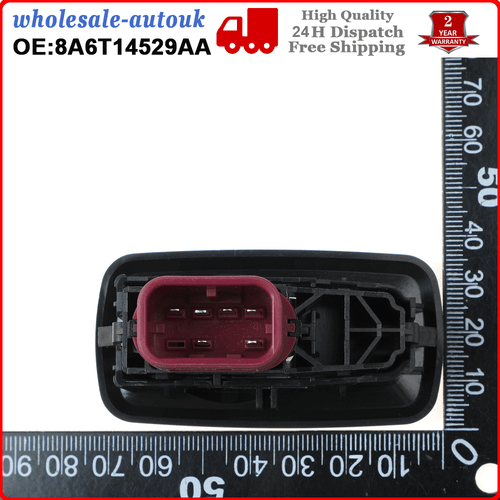 FOR FORD FIESTA MK7 2009 - 2012 FRONT DOOR PASSENGER SIDE WINDOW CONTROL SWITCH - Picture 4 of 9