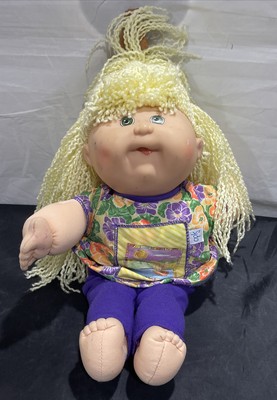 Mattel First Edition 1978-1983 Cabbage Patch Kid Blonde Hair Green Eyes  #Ck18 | Ebay