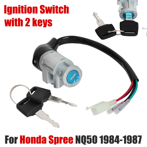 For Honda Spree NQ50 19841987 Motorbike Ignition Switch w/ 2 keys Lock