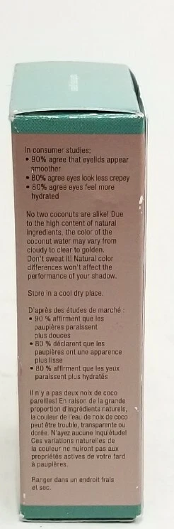 Sombra de ojos Josie Maran acuarela coco - VERDE SELVA TROPICAL - Nueva en caja paquete de 3 Foto 3 de 4