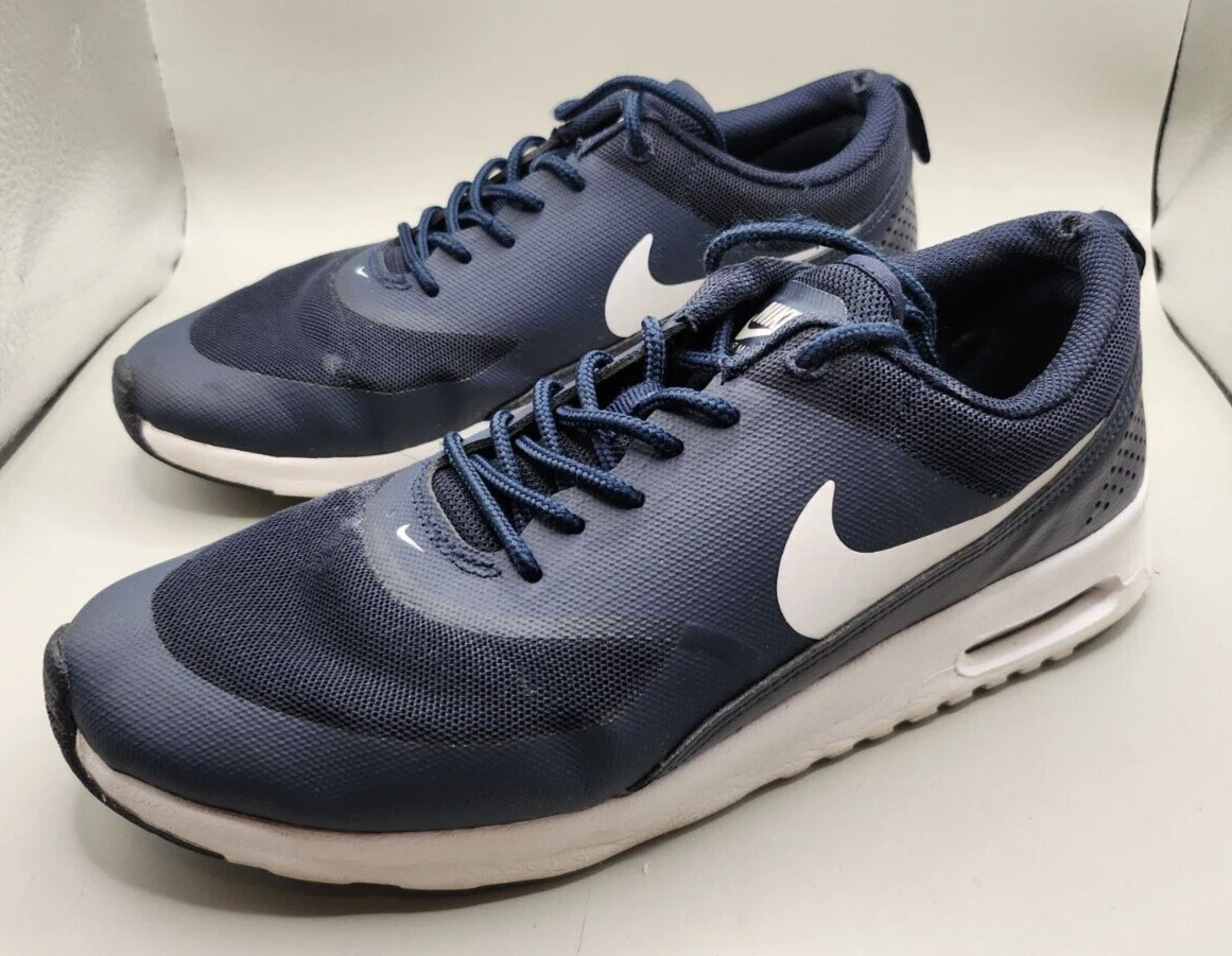 Women&#039;s 8.5 Nike Air Max Thea Navy Blue Athletic Shoes w/ Box - | eBay