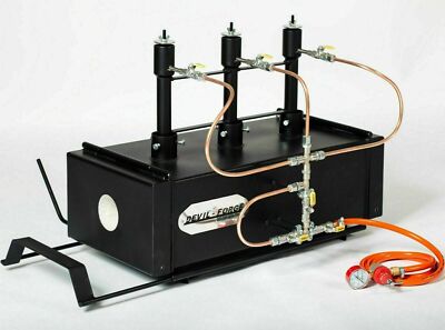 Forge Au Gaz Propane DEVIL FORGE DFPROFK2 - Four De Fusion Pour Forgeron - Temp. Max 1370°C
