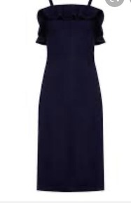 fitted denim dress uk