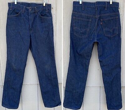 Vintage Levis 519 0217 Jeans Orange Tab Talon 42 Zipper Measure 34 X 32 ...