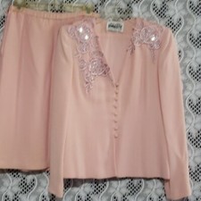Vintage Nolan Miller Dynasty Collection For After 5 Inc Skirt Suit