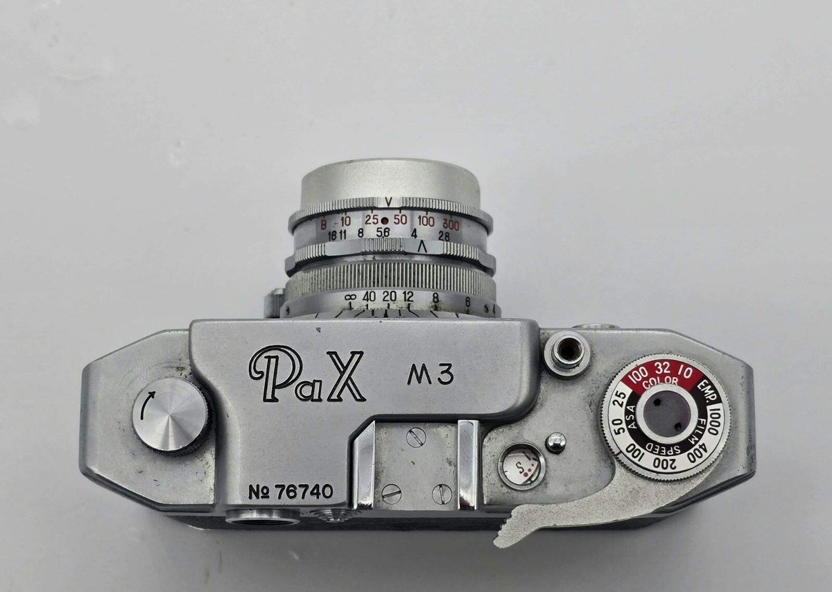 Yamato PAX M3 35mm Camera f/2.8 Lens for PARTS/Repair Yamato