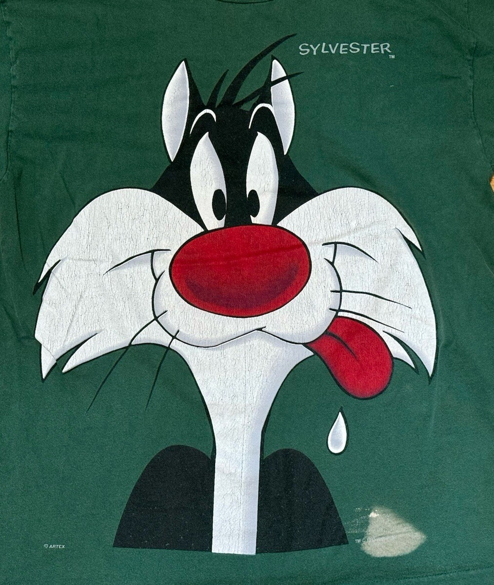 【1993studio】24SS★ Vintage Cat T-shirt 71tynkbybvL._AC_SY350_QL65_.jpg