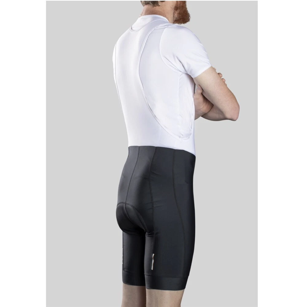 BELLWETHER SALE $99.95 (RRP$129) Endurance Gel - Cadence Mens Bib Black - 2XL