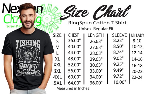 "Fishing is my Anger Management" t-shirt - Reel in the Laughs! Funny t-shirt, Un - Picture 21 of 90
