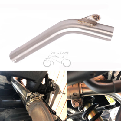 Modified for Yamaha FZ6 Fazer 2007-2011 Stock Exhaust Connect Tube Mid Link Pipe