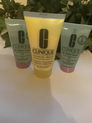 New Full-size Clinique Dramatically Different Moisturizing Lotion & Facial Soap