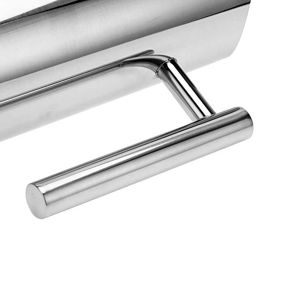 1L Bar Ice Jar Container Stainless Steel Fruit Juice Pitcher Ice Cold