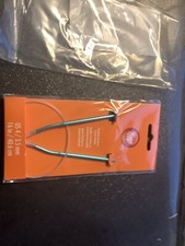 Boye 16-Inch Aluminum Circular Knitting Needles, Size 4