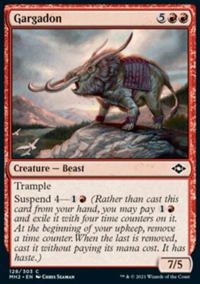 Magic the Gathering MTG Gargadon (128) Modern Horizons 2   LP