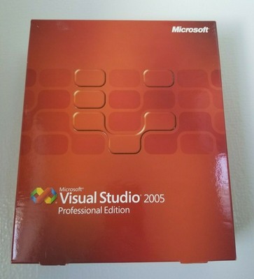 Microsoft visual Studio 2005 - professional edition (882224058919)
