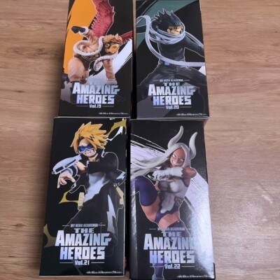 dear HEROINE シリーズ 5点セット My Hero Academia Figure Kaminari Denki Mirko Aizawa Hawks Set THE