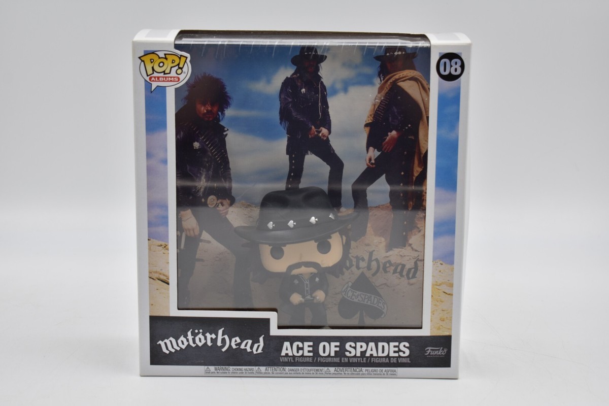 FUNKO POP! Albums: MOTORHEAD -Ace of Spades- Lemmy Kilmister #08