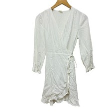 Atelier Evene Linen Wrap Dress